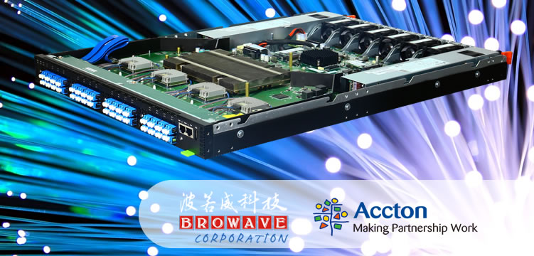 Accton announces a prototype 3.2 Tbps on-board optical switch solution  for data center top-of-rack and spine