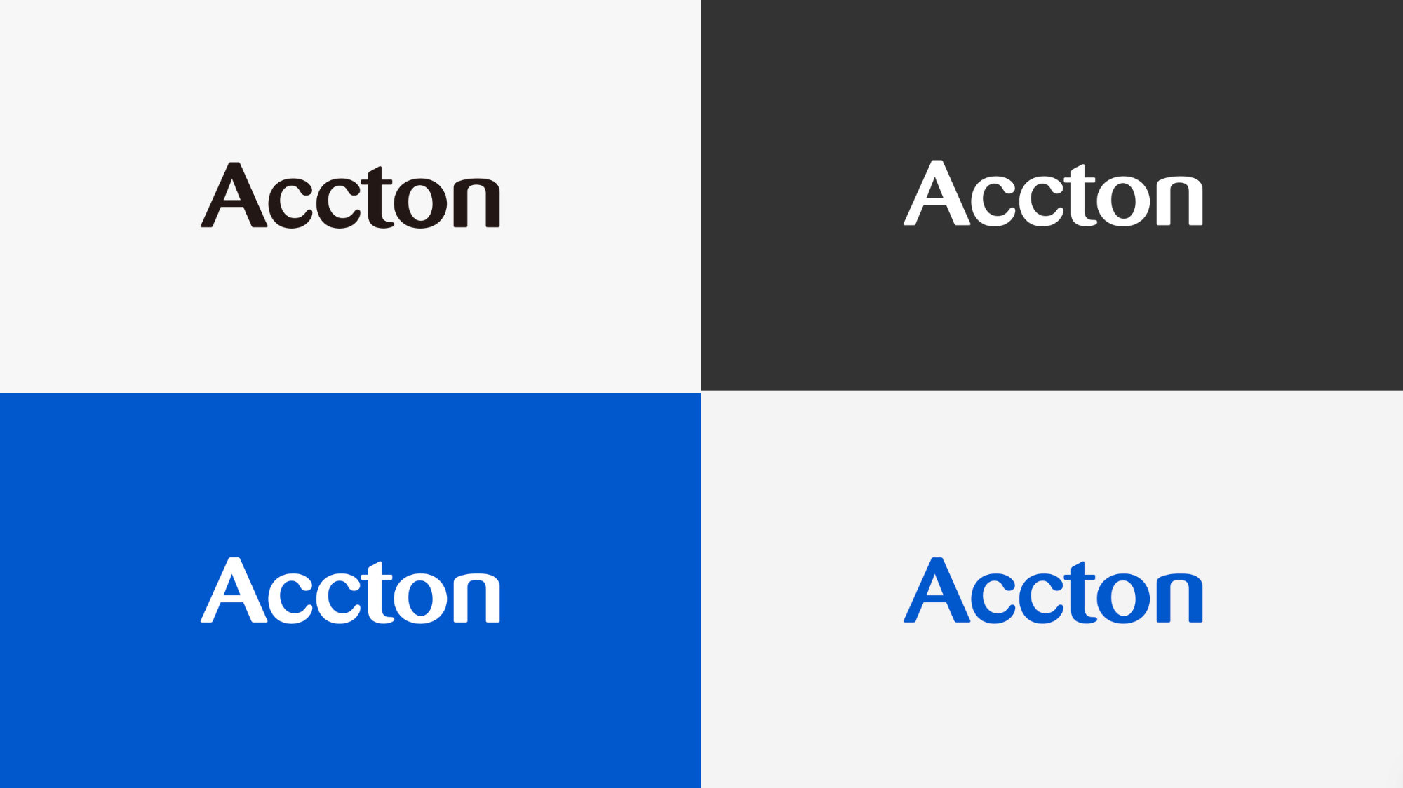 Accton Brand Identity – 4 Colors