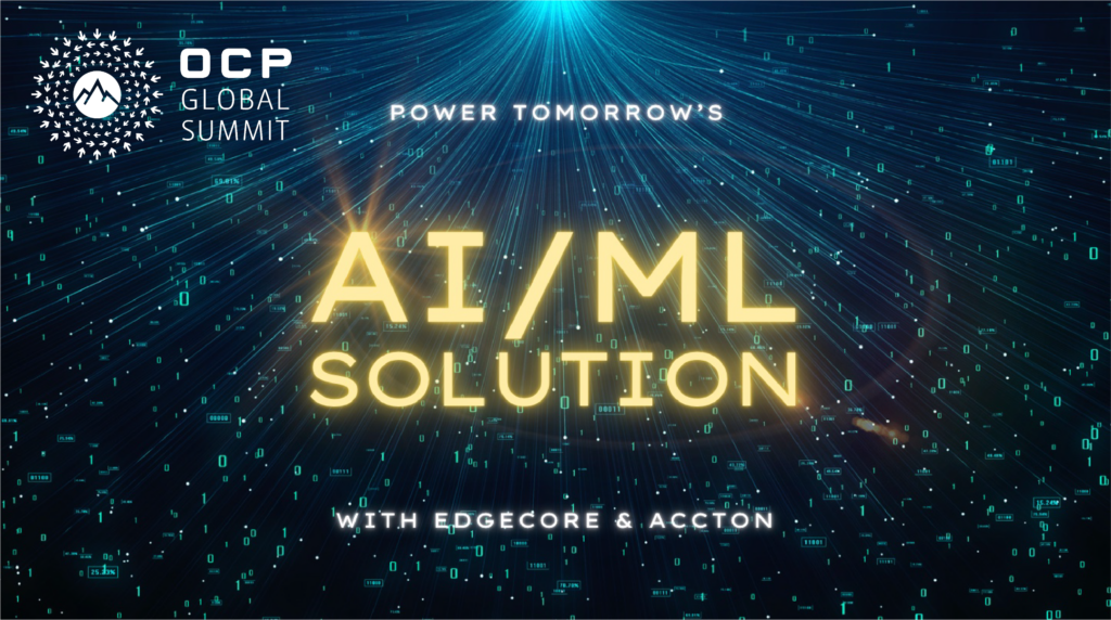 Accton Technology Contributes AI/ML-Optimized DDC 800G Designs to OCP