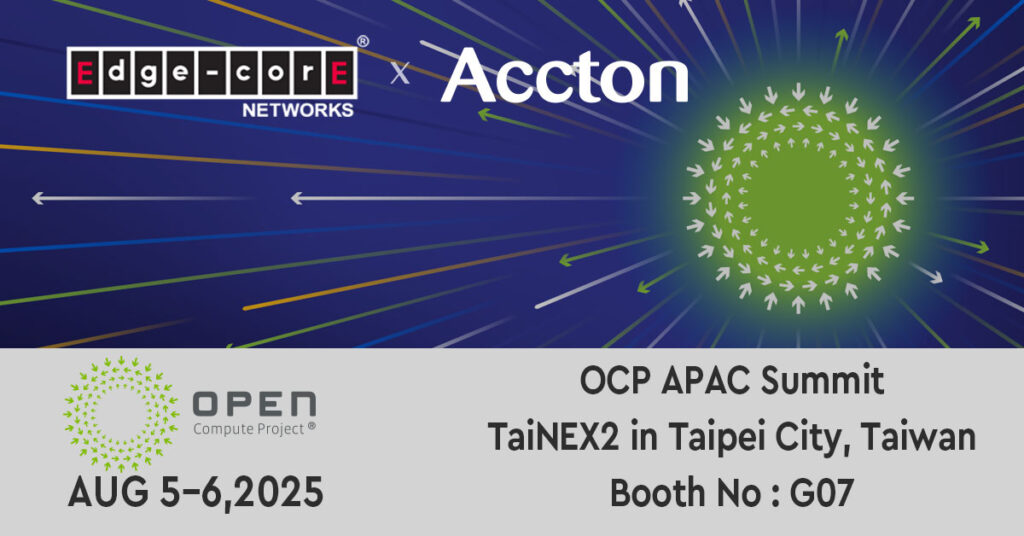 OCP APAC Summit, Taipei | Aug 5-6, 2025
